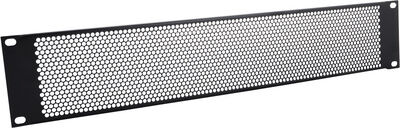 Adam Hall 87222 VR U-shaped Rack Panel 2 Schwarz