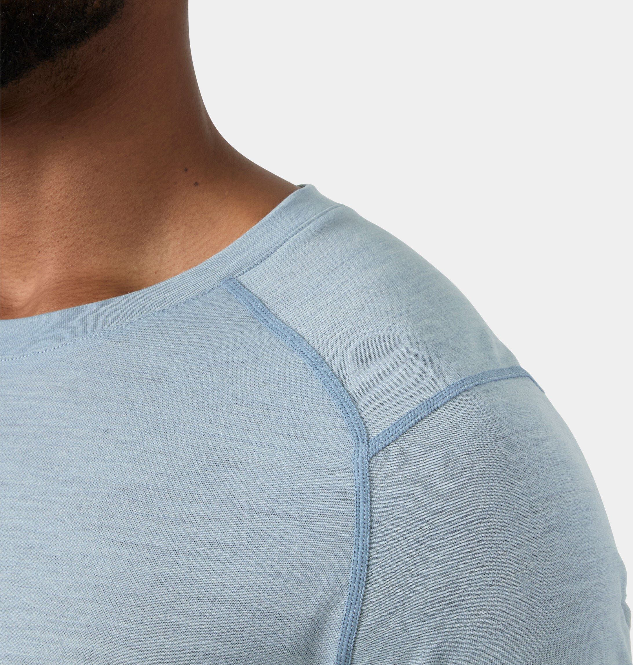 Helly Hansen Men's Durawool T-shirt - Blue - XL