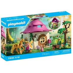 PLAYMOBIL 71838 - Magic Unicorns - Gemütliches Feenzuhause mit Goldeinhorn und Stall