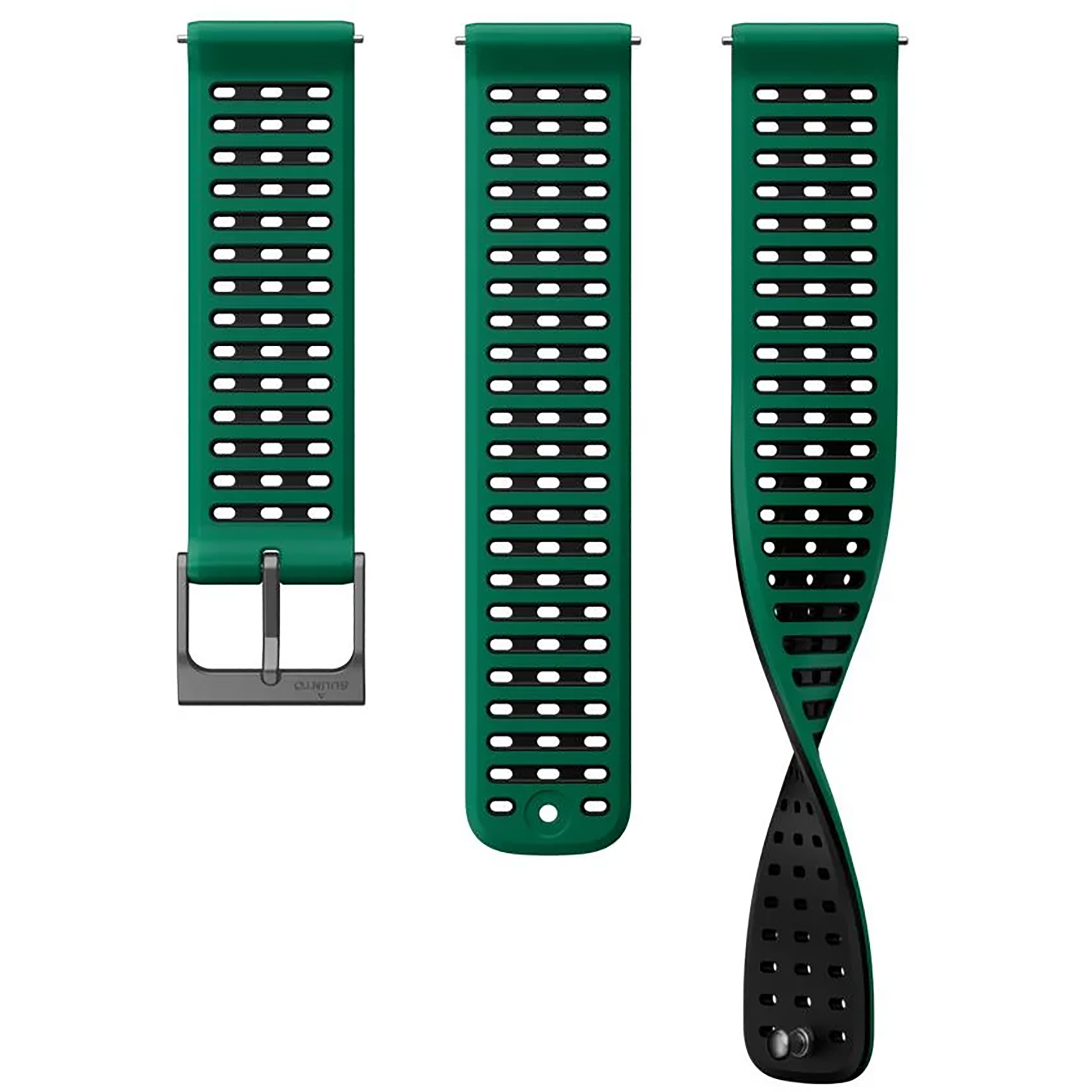 Suunto 22 Athletic 9 Silikon Armband Zubehör GPS & Uhren pine green Größe S+M