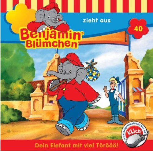 Benjamin Blümchen - Benjamin Blümchen - Folge 40: Benjamin zieht aus [Audio-CD] - Preis vom 30.09.2026 09:01:18 h