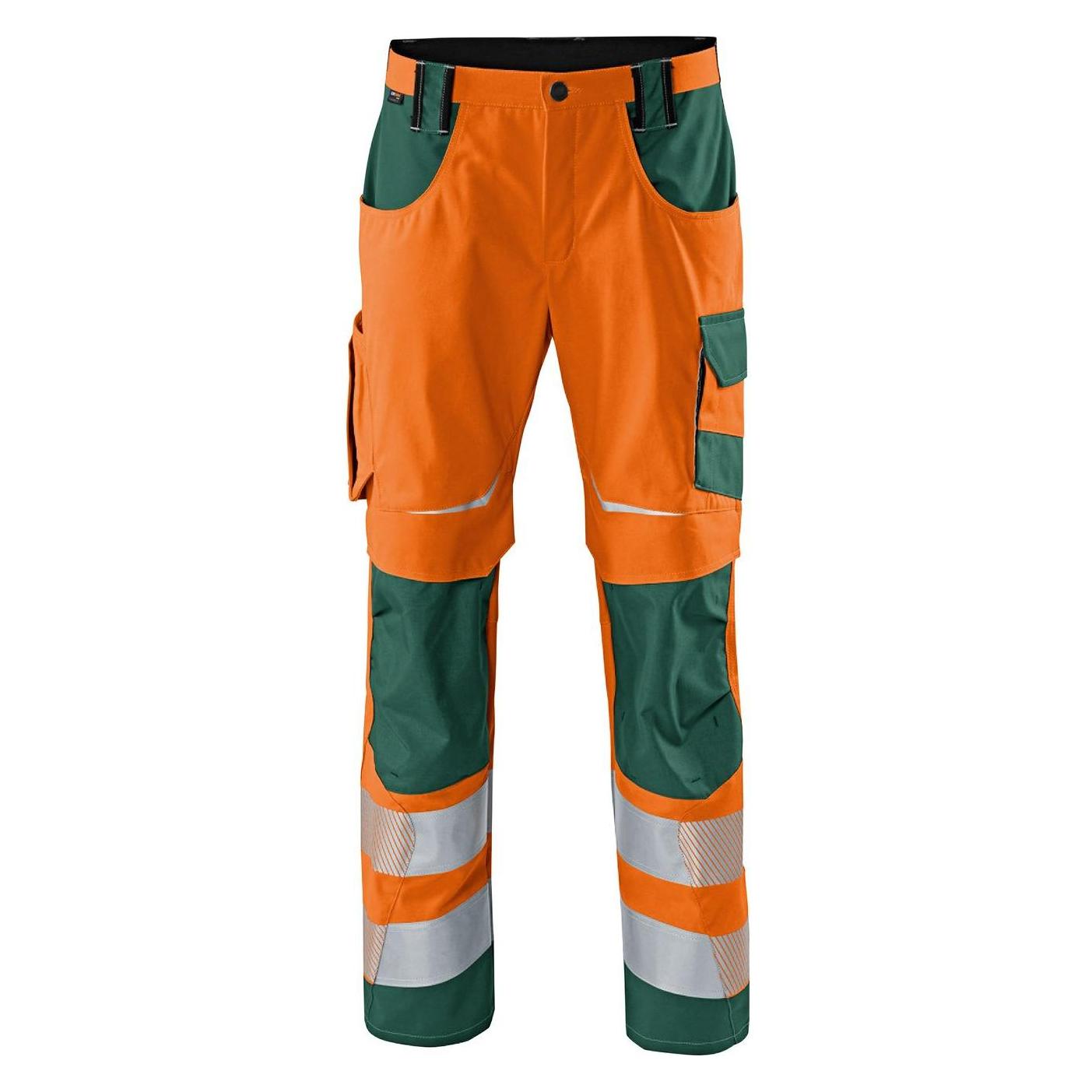 Kübler PSA Reflectiq Hose 2207 warnorange/moosgrün 52 (52) (10001784218449)