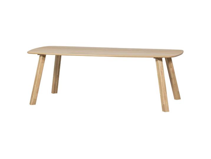 Livetastic Esstisch Jouw Unieke Tafel, Eiche, Holz, Eiche, massiv, oval, eckig, 100x74x220 cm, in verschiedenen Größen erhältlich, Variantenauswahl, Esszimmer, Tische, Esstische, Esstische oval