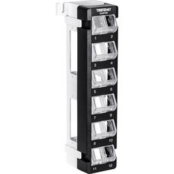 TrendNet TC-KP12V Netzwerk-Patchpanel Schwarz Unbestückt