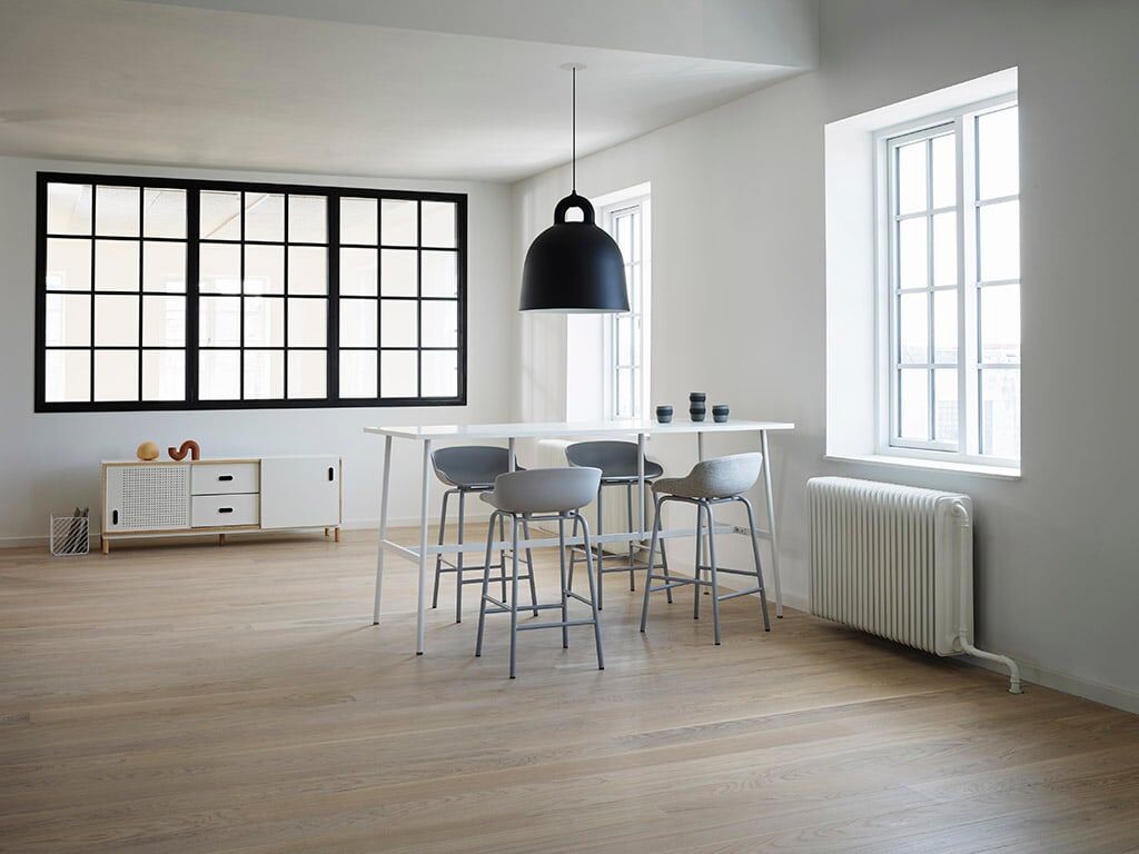 Normann Copenhagen Barhocker (grau, H 75cm) grau   H 75cm