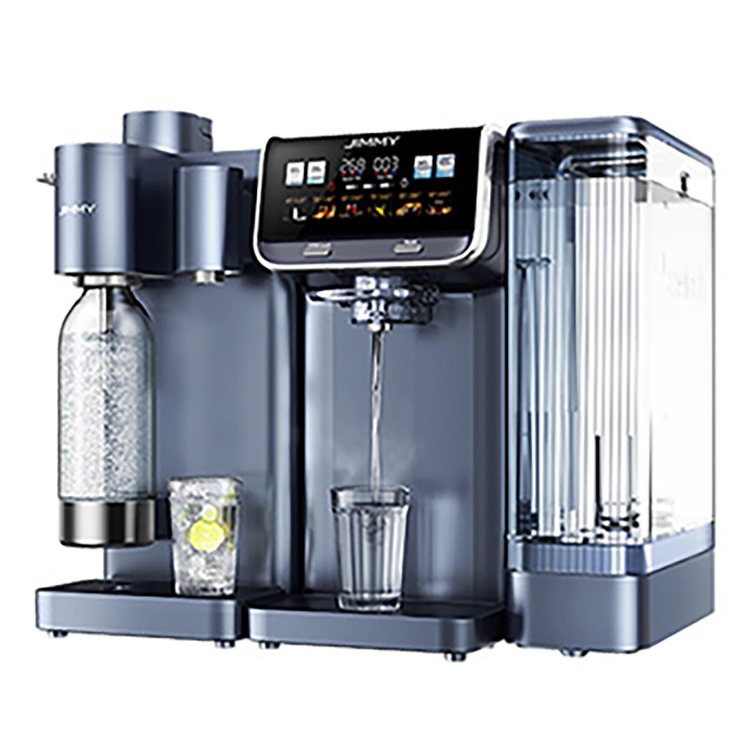 JIMMY Matrix M9 Pro Wasserfilter + S9 Sprudelwassermodul Kombi, Gekühltes Sprudelwasser, 7-Stufen-Filter, 3s-Sofortheizung & UV-C Hygiene