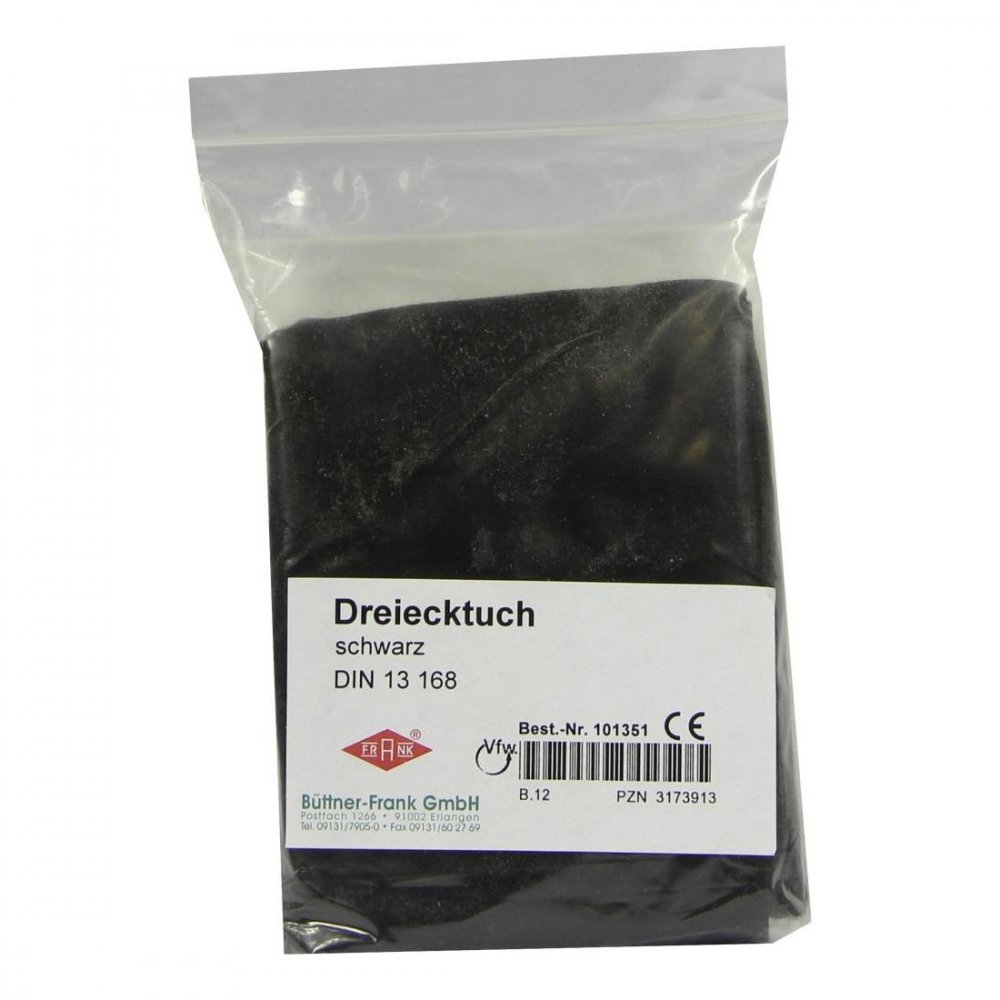 Büttner-Frank GmbH Dreiecktuch schwarz 03173913