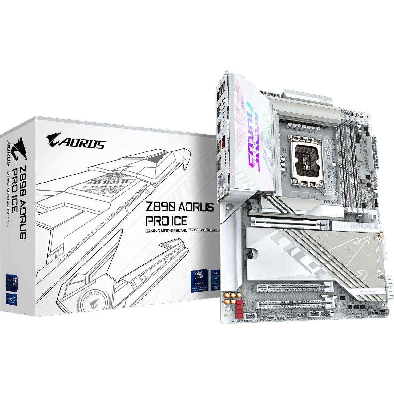 Gigabyte AORUS Pro ICE Intel Z890 So.1851 DDR5 ATX Retail