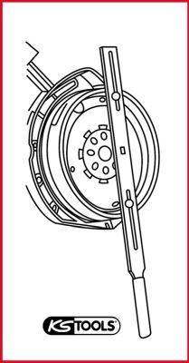 Ks Tools Prüfset, Schwungrad 150.2435