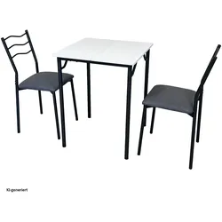 HTI-Living, Essgruppe, Tischgruppe Thora 3-teilig