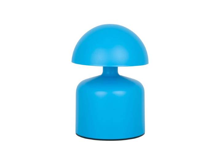 Tischlampe Budapest - Designlampe aus Eisen mit LED - matt-Babyblau - Luxusbetten24