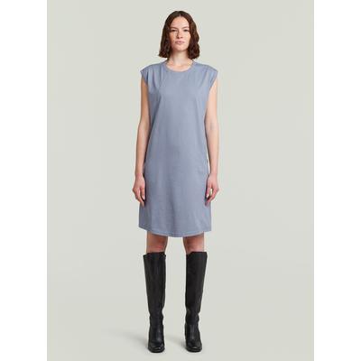Bodykleid G-STAR "Seam Detail Loose Kleid", Damen, Gr. XXS, Normalgrößen, amann, Obermaterial: 100% Baumwolle, Kleider
