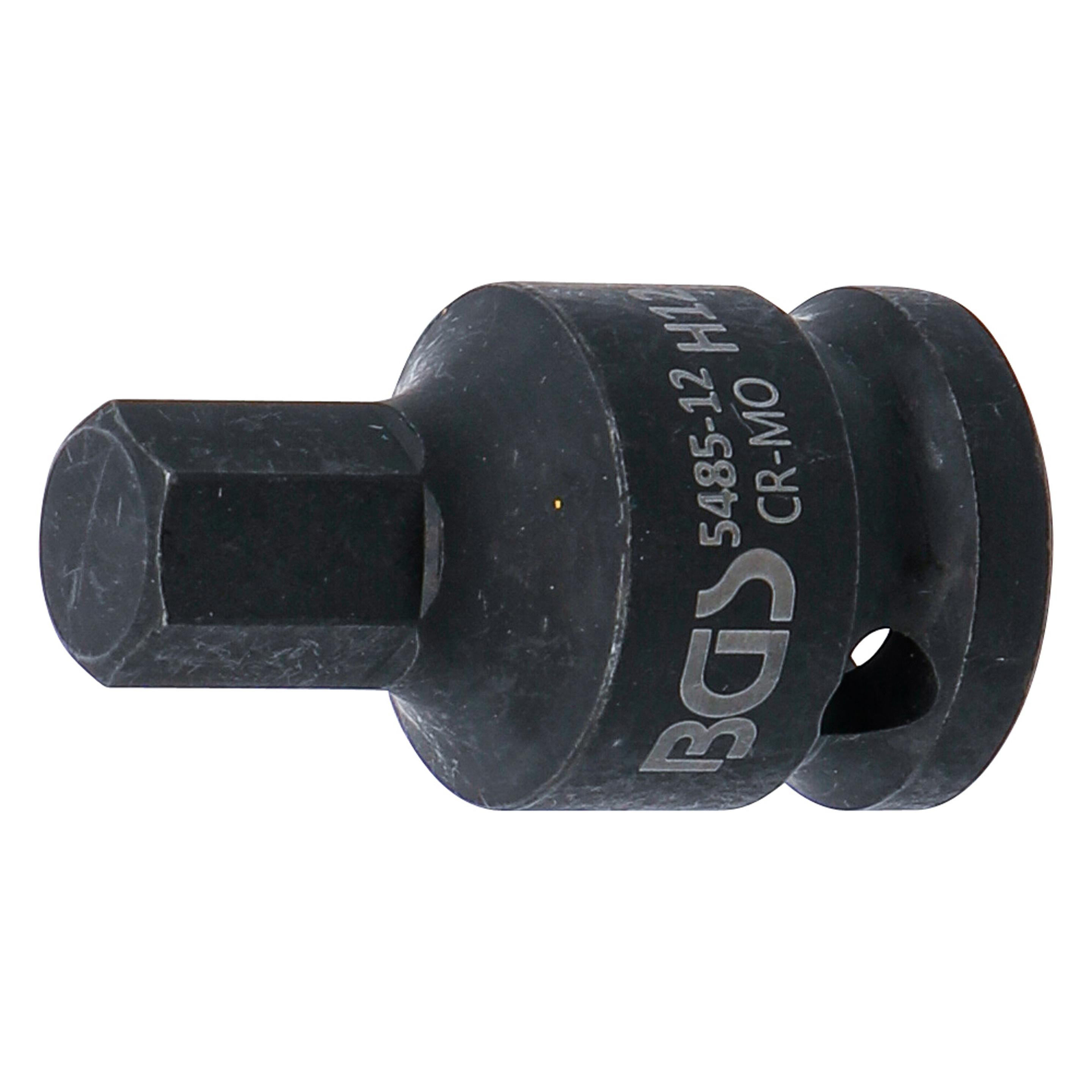 BGS Kraft-Bit-Einsatz (Innensechskant) (5485-12)