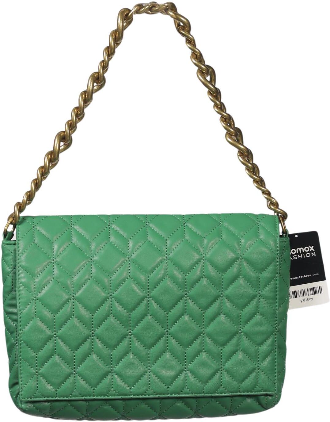 Reserved Damen Handtasche gross, Grün, Kunstleder - Second Hand