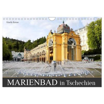 Marienbad in Tschechien (Wandkalender 2027 DIN A4 quer), CALVENDO Monatskalender