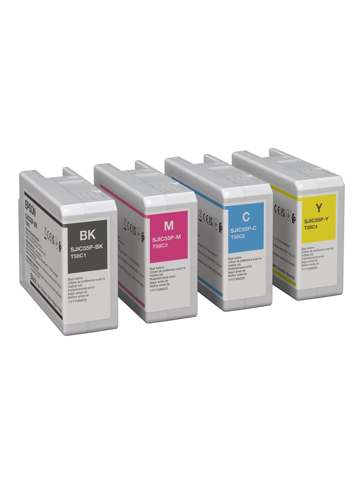 Epson T58C2 - cyan - original - ink cartridge