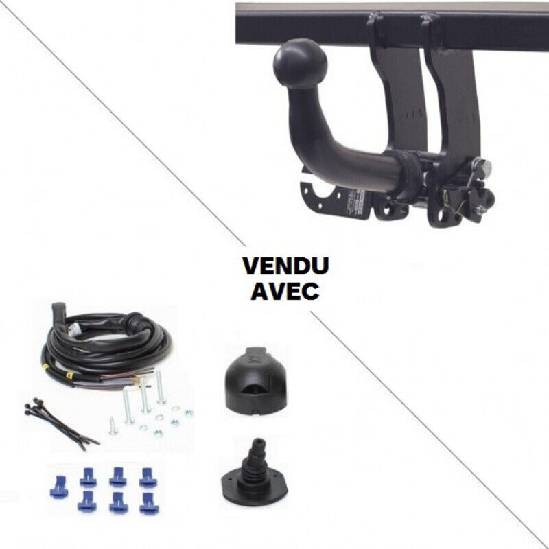 Attelage Hyundai Getz (09/02-09/05) RDSOH + faisceau universel 7 broches