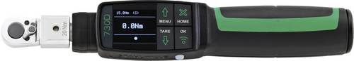 Stahlwille MANOSKOP 730DR/2 eClick 96501202 Drehmomentschlüssel kalibriert (ISO) mit Knarre 1/4" (6.3 mm) 2 - 20 Nm