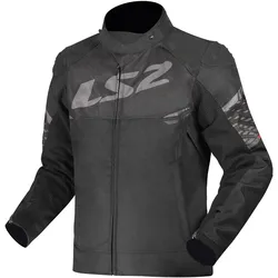 LS2, Motorradjacke, Jacke Apex Herren Schwarz/Dunkelgrau Gr.Xxl (Herren, XXL)