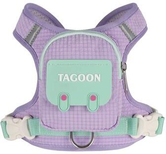Uplift Treasures Reflective Adjustable Pet Harness And Leash Set c s