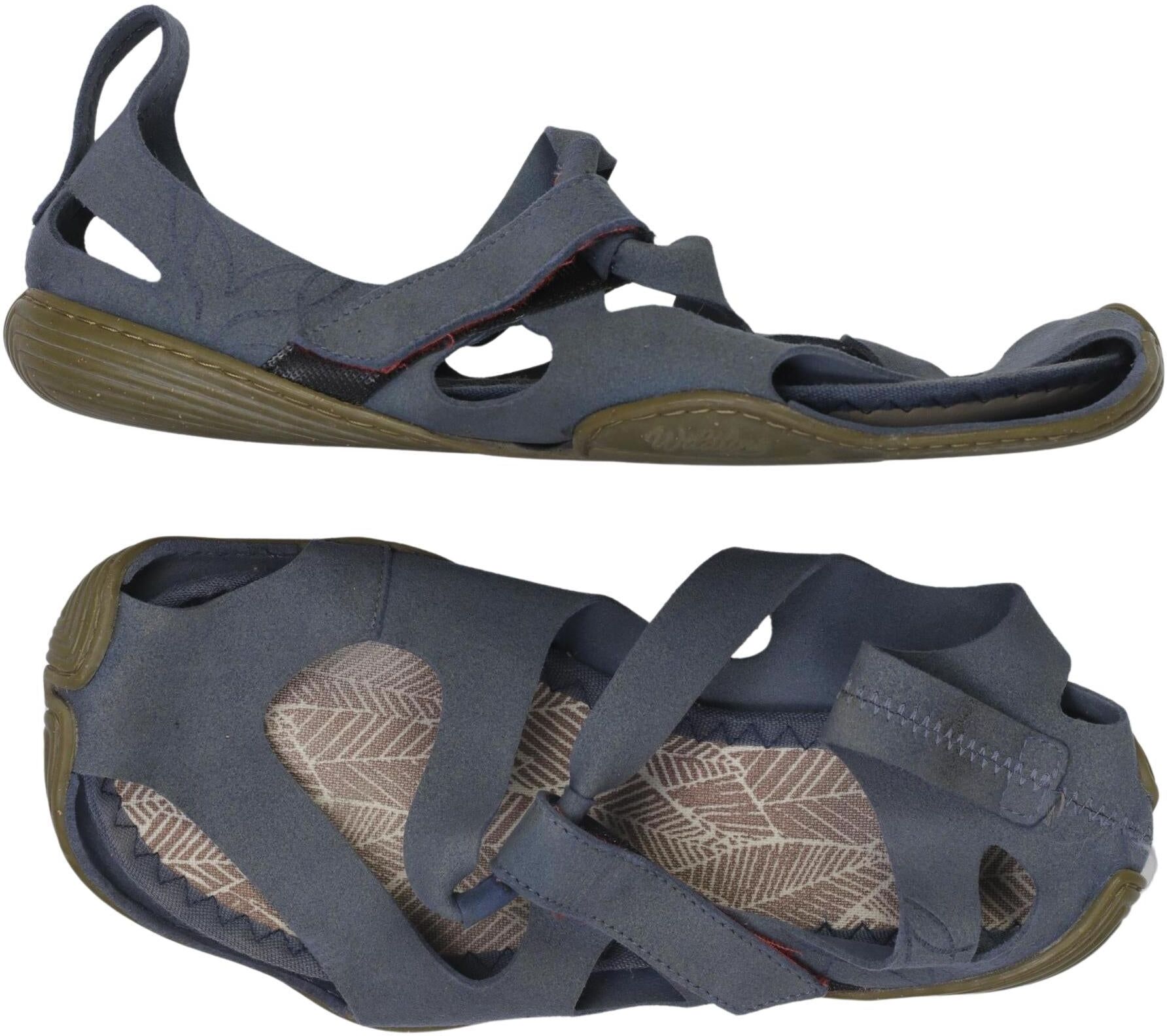 Wildling Damen Sandalen, Blau, Gr. EU 39, kein / Etikett - Second Hand