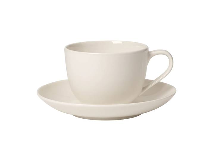 Villeroy & Boch Tasse à café avec soucoupe For Me Blanc