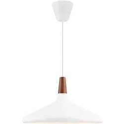 design for the people by Nordlux Pendelleuchte NORI 39, E27, IP20, weiß NORD-2120823001