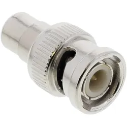 InLine Video Adapter, 1x Cinch Buchse auf BNC Stecker