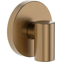 hansgrohe FixFit Fine S Wandanschluss mit Rückflussverhinderer, 28882140, Farbe: Brushed Bronze