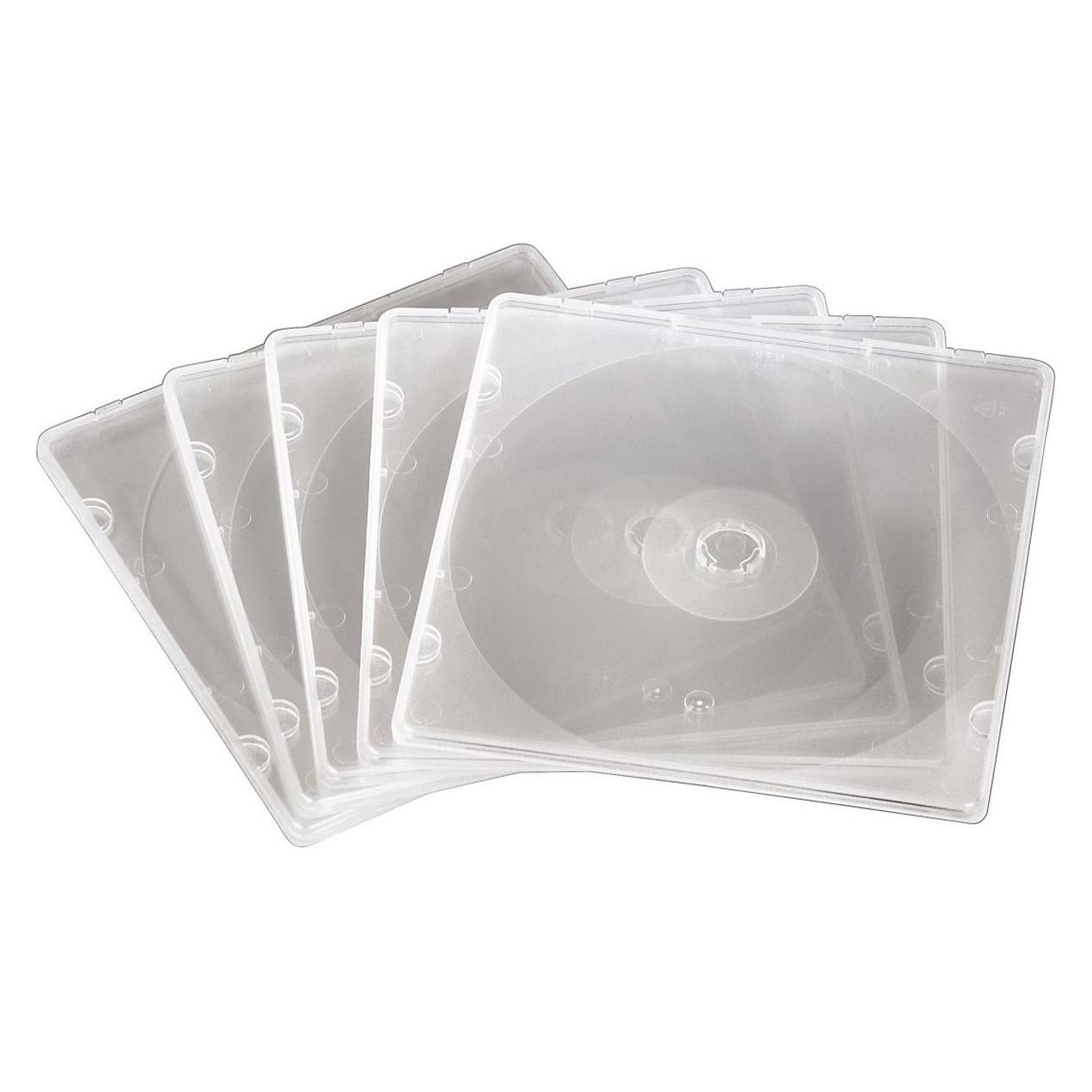 Hama CD-Slim-Box, PP, 20er-Pack, Transpa (00011713)
