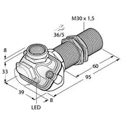 Turck Sensor BI15U-EM30WDTC-AP6X