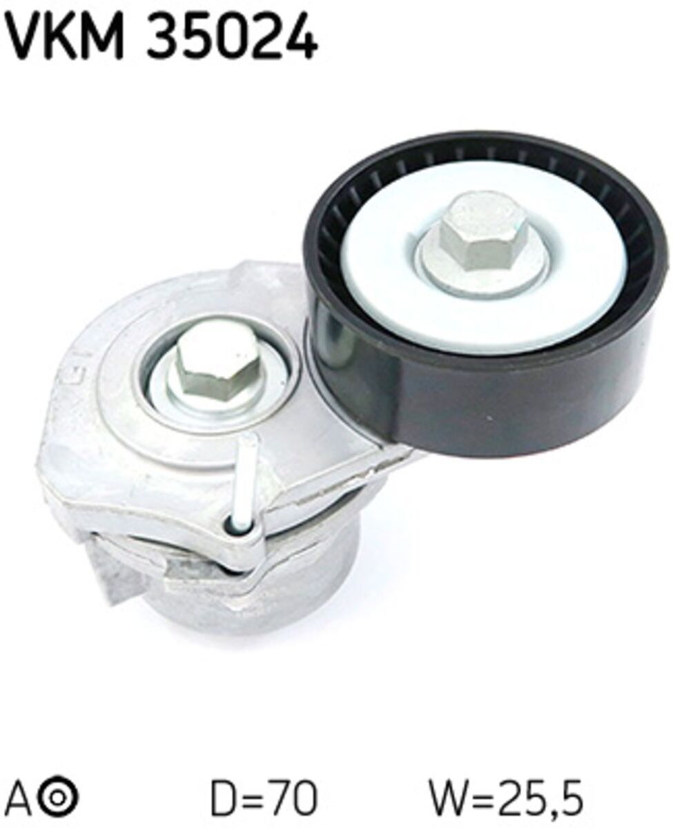 Spannrolle, Keilrippenriemen SKF VKM 35024