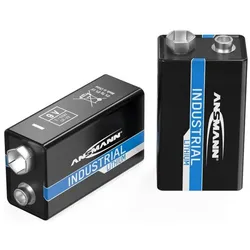 Ansmann 9 V Block-Batterie Lithium Lit (5 Stk., 9V Block, 1200 mAh), Batterien + Akkus