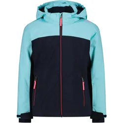 CMP Campagnolo, Mädchen, Skijacke, Girl's Jacket Snaps Hood Twill (164), Blau