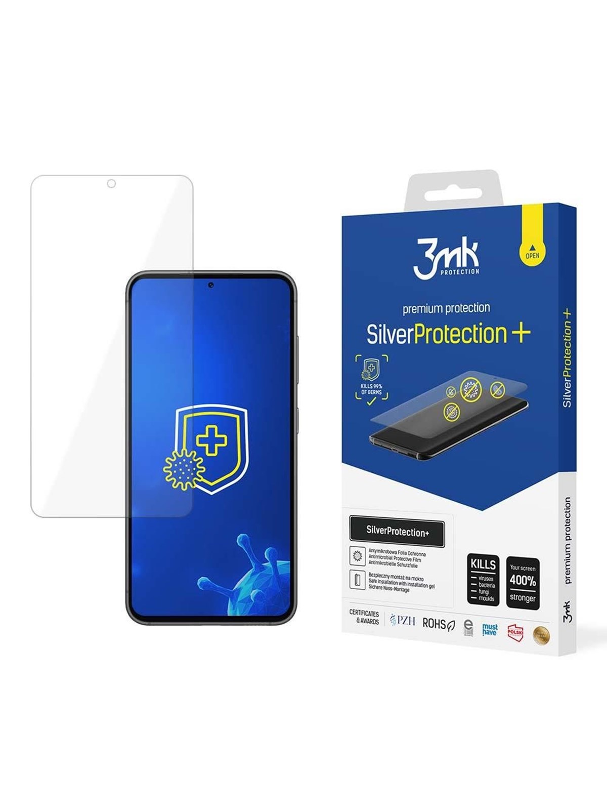 3mk Samsung Galaxy S23 5G - SilverProtection+