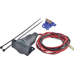 BAAS Zigarettenanzünderdose mit Rohrhalter ZA02 Belastbarkeit Strom max.=5 A Passend für (Details) Zigarettenanzünderstecker Steckdose 12 V/DC
