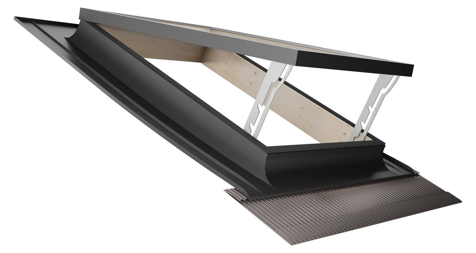 Emica Skylight Best Vasistas Anti-hail glas 4T-9-4T B: 38 cm, H: 75 cm