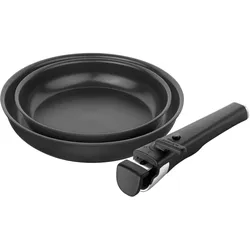 Zwilling Unlock Set, Pfannenset + Topfset, Schwarz