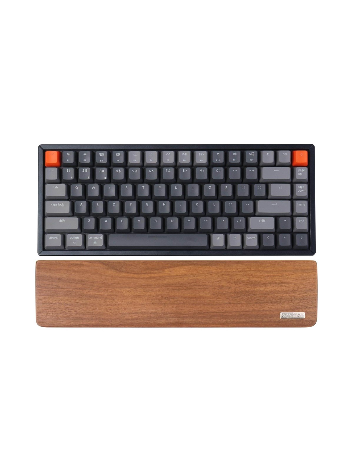 Keychron Walnut Wood Palmrest for K2 / K6 - Handgelenkstütze - Braun