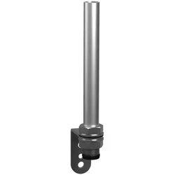 Schneider Electric XVZ250T Montagewinkel mit Rohr, Harmony XV4/XV6/XVB7, modular, Metall, L-Winkel, 250mm Aluminium-Rohr, silber
