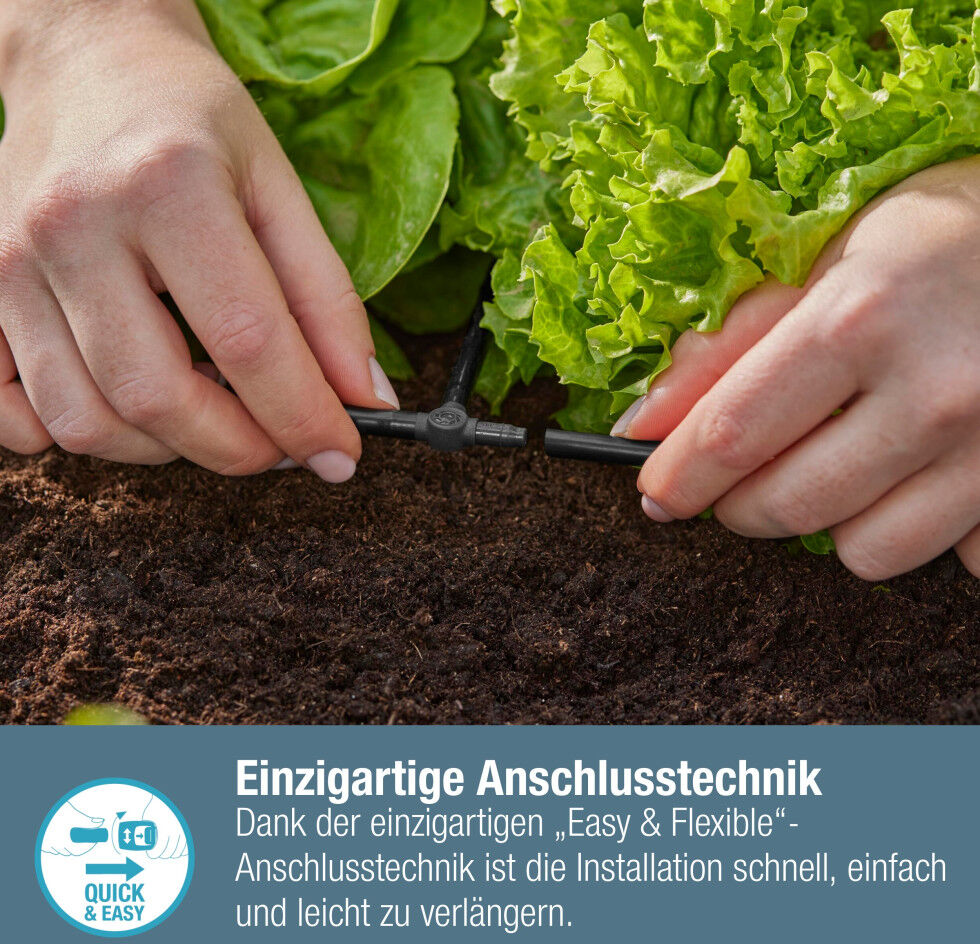Gardena T-Stück, 4 mm (3/16)