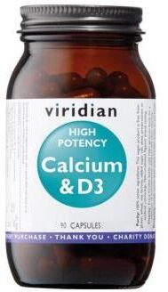 Viridian Calcium-D3 High Potency 90 Capsules