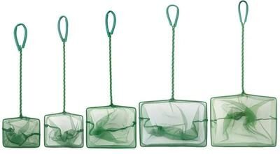 Inspire Curations Long Handle Aquarium Fish Net Square Landing Net For Tanks And Ponds 6 Inch