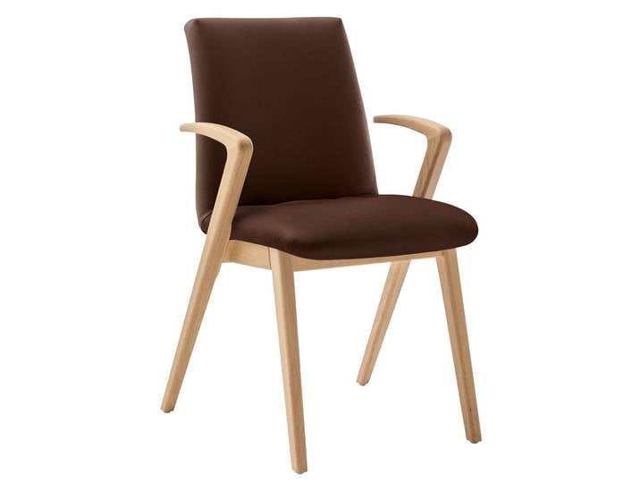 Venjakob Armlehnstuhl KALEA, mocca, Leder