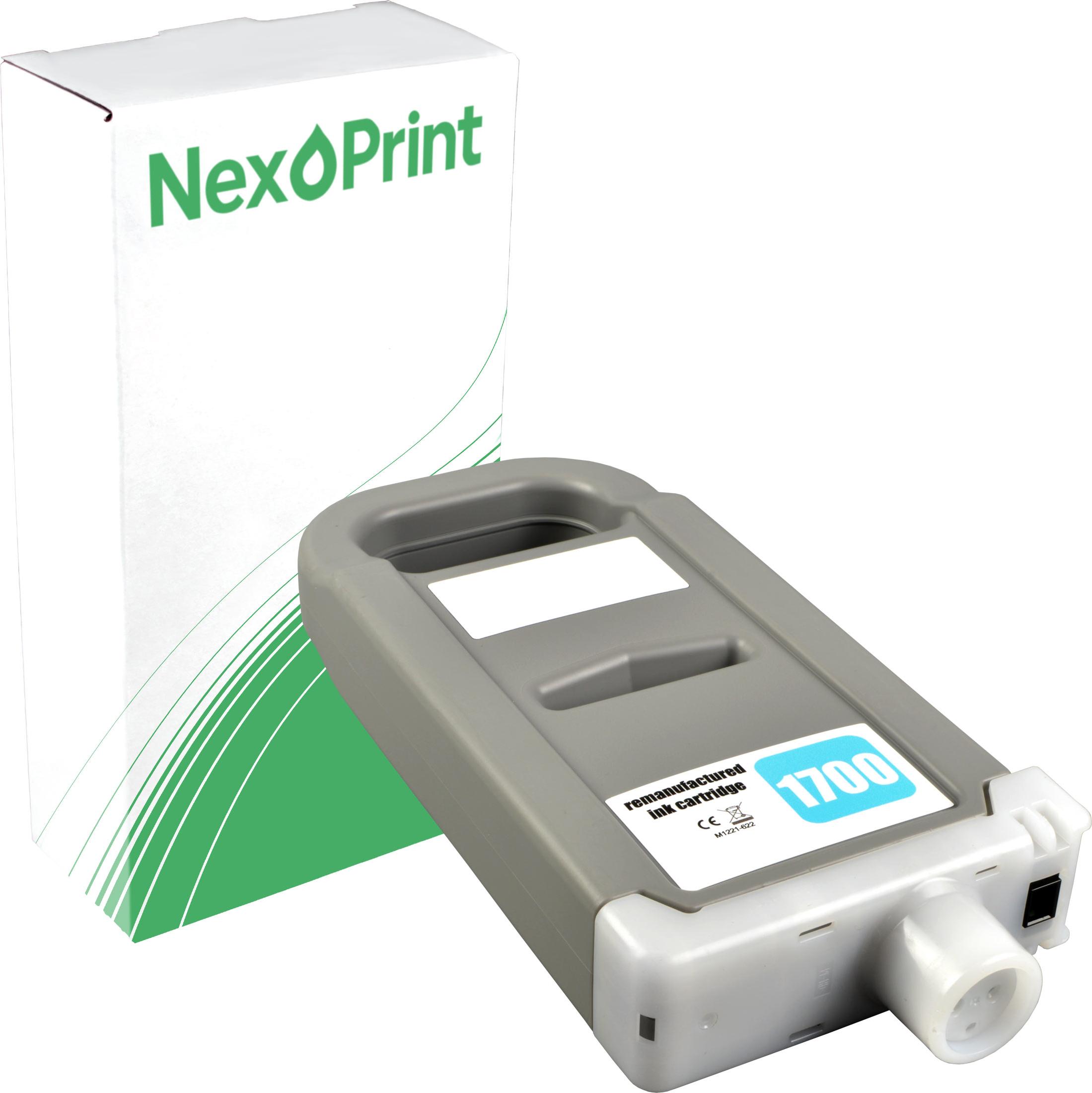 Druckerpatrone kompatibel zu Canon PFI-1700PC cyan imagePROGRAF Pro-6000 S Pro-6000 Pro-4100 S Pro-4100 Pro-4000 S