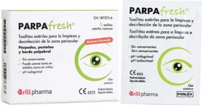 Brill Pharma ParpaFresh Toallitas Oftálmicas x6