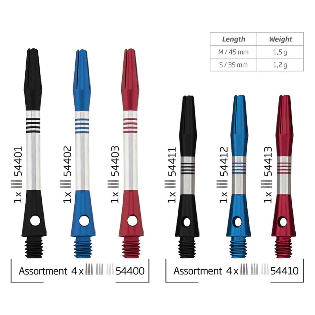Bull's Cetra Aluminium Shaft (35 mm) (54412)