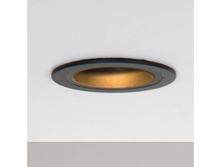Einbauleuchte Embed Typ A Ø 9cm Schwarz Eisen GU10