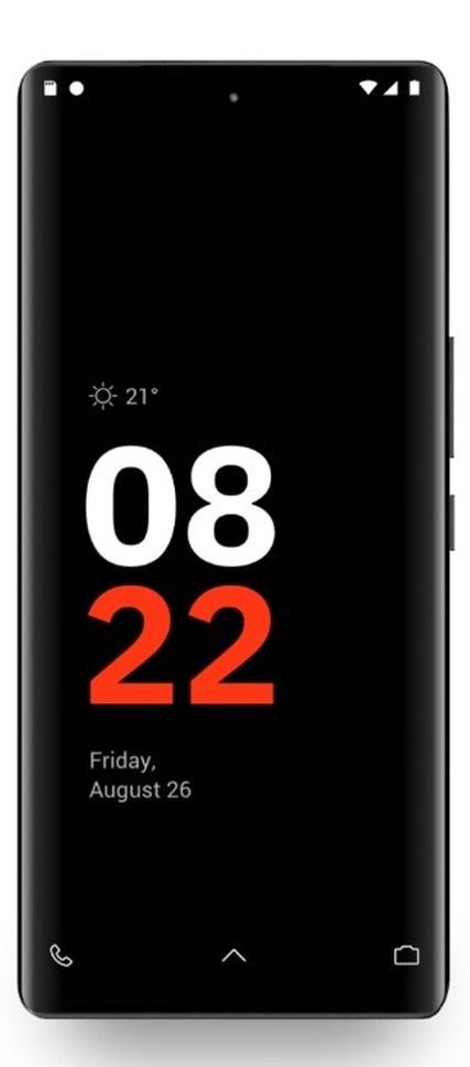 Volla Phone Quintus met Volla OS, zwart