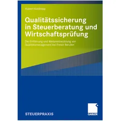 Qualitätssicherung in Steuerberatung und Wirtschaftsprüfung, Fachbücher von Hubert Kohlhepp
